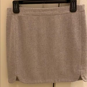 Jcrew khaki wool miniskirt